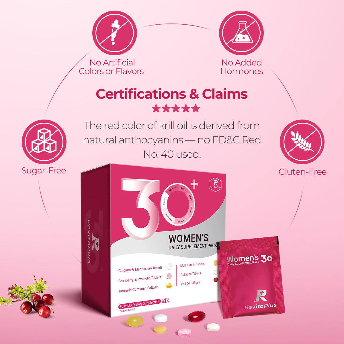 Hermona - "HerCore" Essentials for Women 30 Pack
