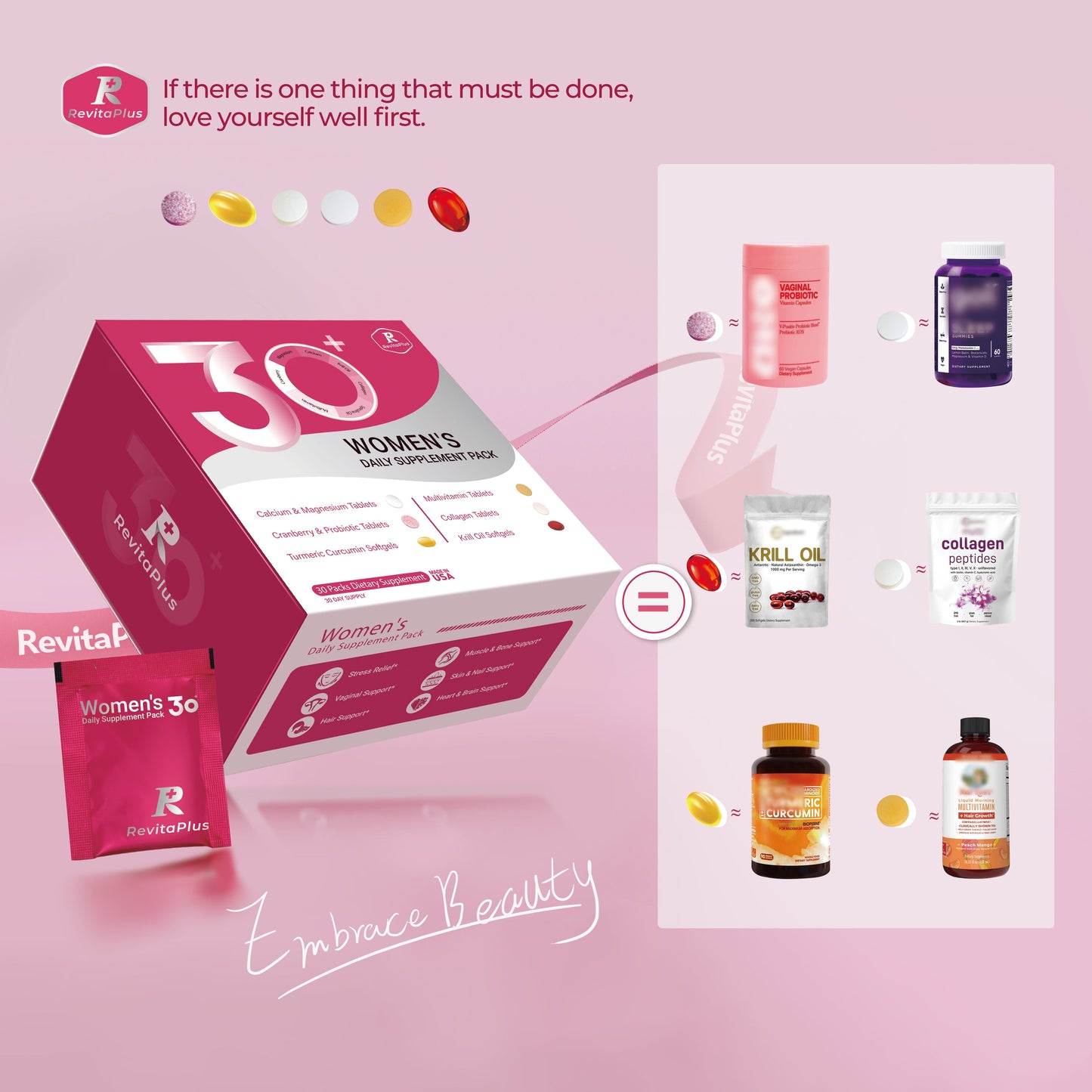 Hermona - "HerCore" Essentials for Women 30 Pack