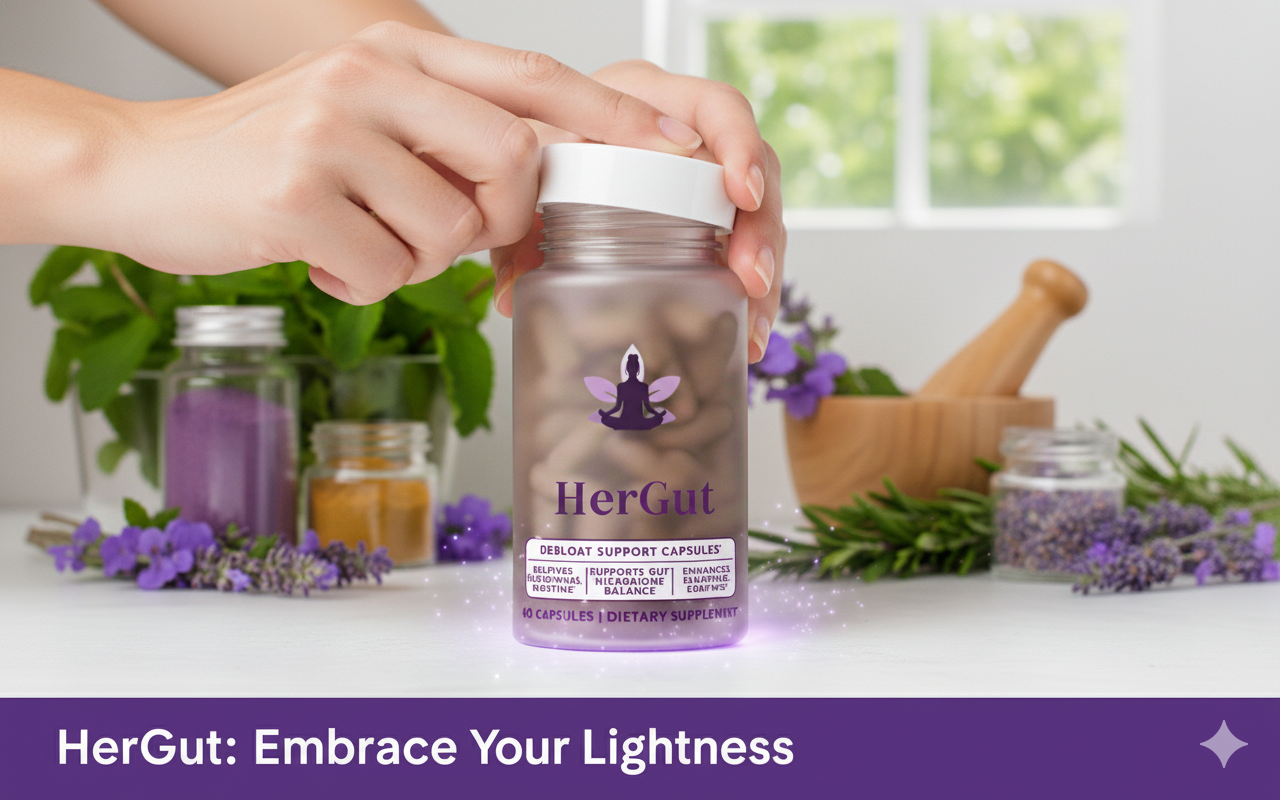 Hermona - "HerGut" Debloat Support Capsules
