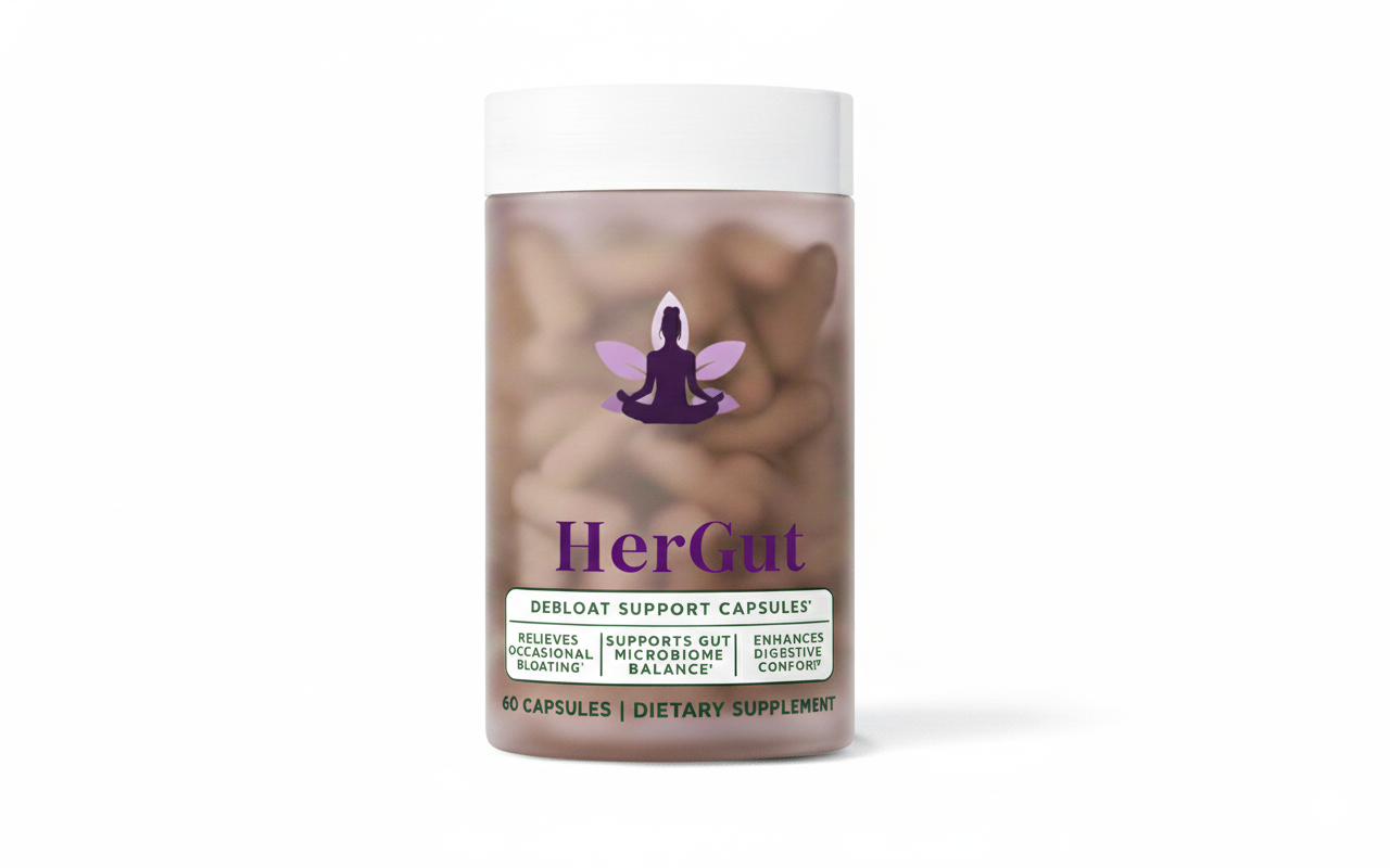 Hermona - "HerGut" Debloat Support Capsules