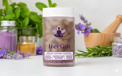 Hermona - "HerGut" Debloat Support Capsules